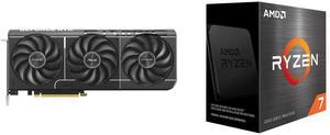 GPU CPU Combo -  ASUS PRIME-RTX5070-O12G Bundle with  AMD 100-100000926WOF
