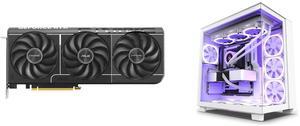 GPU Computer Case Combo -  ASUS PRIME-RTX5070-O12G Bundle with  NZXT CM-H91FW-01