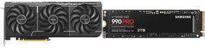 GPU SSD Combo -  ASUS PRIME-RTX5070-O12G Bundle with  SAMSUNG MZ-V9P2T0B/AM