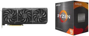 GPU CPU Combo -  ASUS PRIME-RTX5070-O12G Bundle with  AMD 100-100000061WOF