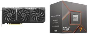 GPU CPU Combo -  ASUS PRIME-RTX5070-O12G Bundle with  AMD 100-100001590BOX