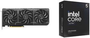 GPU CPU Combo -  ASUS PRIME-RTX5070-O12G Bundle with  Intel BX80768245K