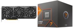 GPU CPU Combo -  ASUS PRIME-RTX5070-O12G Bundle with  AMD 100-100001236BOX