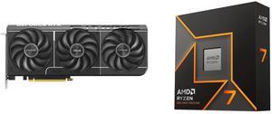 GPU CPU Combo -  ASUS PRIME-RTX5070-O12G Bundle with  AMD 100-100001404WOF