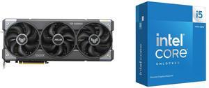 GPU CPU Combo -  ASUS TUF-RTX5070-O12G-GAMING Bundle with  Intel BX8071514600KF