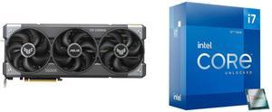 GPU CPU Combo -  ASUS TUF-RTX5070-O12G-GAMING Bundle with  Intel BX8071512700K