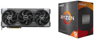 GPU CPU Combo -  ASUS TUF-RTX5070-O12G-GAMING Bundle with  AMD 100-100000061WOF