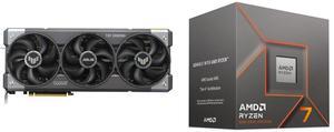 GPU CPU Combo -  ASUS TUF-RTX5070-O12G-GAMING Bundle with  AMD 100-100001590BOX