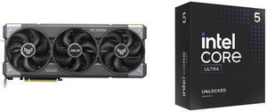 GPU CPU Combo -  ASUS TUF-RTX5070-O12G-GAMING Bundle with  Intel BX80768245K