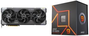 GPU CPU Combo -  ASUS TUF-RTX5070-O12G-GAMING Bundle with  AMD 100-100000514WOF