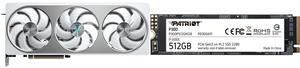 GPU SSD Combo -  GIGABYTE GV-N5070AERO OC-12GD Bundle with  Patriot Memory P300P512GM28