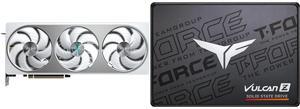 GPU SSD Combo -  GIGABYTE GV-N5070AERO OC-12GD Bundle with  Team Group T253TZ001T0C101
