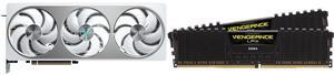 GPU Memory Combo -  GIGABYTE GV-N5070AERO OC-12GD Bundle with  Corsair CMK32GX4M2E3200C16