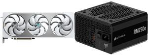 GPU PSU Combo -  GIGABYTE GV-N5070AERO OC-12GD Bundle with  Corsair CP-9020295-NA
