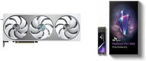 GPU SSD Combo -  GIGABYTE GV-N5070AERO OC-12GD Bundle with  SK hynix HFS2T0GEJ9X