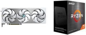 GPU CPU Combo -  GIGABYTE GV-N5070AERO OC-12GD Bundle with  AMD 100-100000926WOF
