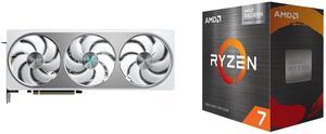 GPU CPU Combo -  GIGABYTE GV-N5070AERO OC-12GD Bundle with  AMD 100-100000263BOX