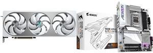 GPU Motherboard Combo -  GIGABYTE GV-N5070AERO OC-12GD Bundle with  GIGABYTE B650E AORUS ELITE X ICE