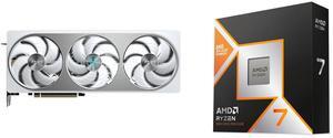 GPU CPU Combo -  GIGABYTE GV-N5070AERO OC-12GD Bundle with  AMD 100-100001084WOF