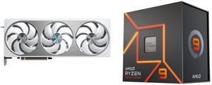 GPU CPU Combo -  GIGABYTE GV-N5070AERO OC-12GD Bundle with  AMD 100-100000514WOF