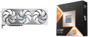 GPU CPU Combo -  GIGABYTE GV-N5070AERO OC-12GD Bundle with  AMD 100-100000719WOF