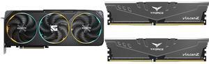 GPU Memory Combo -  GIGABYTE GV-N5070GAMING OC-12GD Bundle with  Team Group TLZGD416G3200HC16CDC