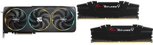 GPU Memory Combo -  GIGABYTE GV-N5070GAMING OC-12GD Bundle with  G.SKILL F4-3200C16D-32GVK