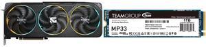 GPU SSD Combo -  GIGABYTE GV-N5070GAMING OC-12GD Bundle with  Team Group TM8FP6001T0C101