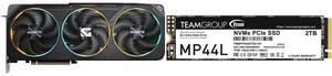 GPU SSD Combo -  GIGABYTE GV-N5070GAMING OC-12GD Bundle with  Team Group TM8FPK002T0C101