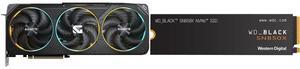 GPU SSD Combo -  GIGABYTE GV-N5070GAMING OC-12GD Bundle with  SanDisk WDS200T2X0E