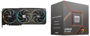 GPU CPU Combo -  GIGABYTE GV-N5070GAMING OC-12GD Bundle with  AMD 100-100001590BOX