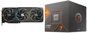 GPU CPU Combo -  GIGABYTE GV-N5070GAMING OC-12GD Bundle with  AMD 100-100001236BOX