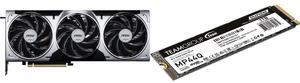 GPU SSD Combo -  MSI RTX 5080 16G VENTUS 3X OC PLUS Bundle with  Team Group TM8FFD001T0C101