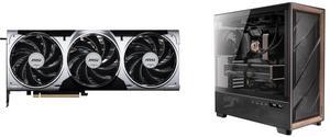 GPU Computer Case Combo -  MSI RTX 5080 16G VENTUS 3X OC PLUS Bundle with  Antec FLUX PRO