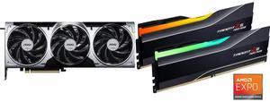 GPU Memory Combo -  MSI RTX 5080 16G VENTUS 3X OC PLUS Bundle with  G.SKILL F5-6000J3040G32GX2-TZ5NR