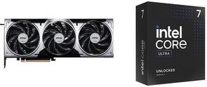 GPU CPU Combo -  MSI RTX 5080 16G VENTUS 3X OC PLUS Bundle with  Intel BX80768265K