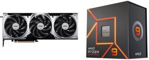 GPU CPU Combo -  MSI RTX 5080 16G VENTUS 3X OC PLUS Bundle with  AMD 100-100000514WOF