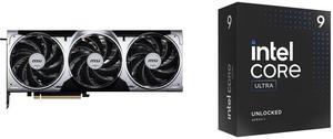 GPU CPU Combo -  MSI RTX 5080 16G VENTUS 3X OC PLUS Bundle with  Intel BX80768285K