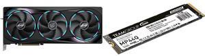 GPU SSD Combo -  GIGABYTE GV-N5080AORUS M-16GD Bundle with  Team Group TM8FFD001T0C101