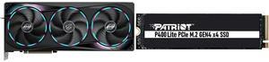 GPU SSD Combo -  GIGABYTE GV-N5080AORUS M-16GD Bundle with  Patriot Memory P400LP1KGM28H