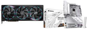 GPU Motherboard Combo -  GIGABYTE GV-N5080AORUS M-16GD Bundle with  GIGABYTE B850 A ELITE WF7 ICE