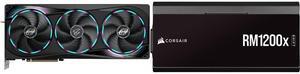GPU PSU Combo -  GIGABYTE GV-N5080AORUS M-16GD Bundle with  Corsair CP-9020254-NA