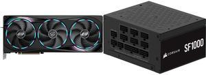 GPU PSU Combo -  GIGABYTE GV-N5080AORUS M-16GD Bundle with  Corsair CP-9020257-NA
