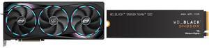 GPU SSD Combo -  GIGABYTE GV-N5080AORUS M-16GD Bundle with  SanDisk WDS400T2X0E