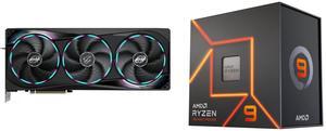GPU CPU Combo -  GIGABYTE GV-N5080AORUS M-16GD Bundle with  AMD 100-100000589WOF