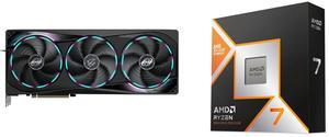 GPU CPU Combo -  GIGABYTE GV-N5080AORUS M-16GD Bundle with  AMD 100-100001084WOF