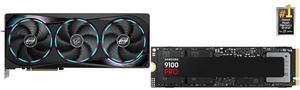 GPU SSD Combo -  GIGABYTE GV-N5080AORUS M-16GD Bundle with  SAMSUNG MZ-VAP4T0B/AM