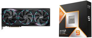 GPU CPU Combo -  GIGABYTE GV-N5080AORUS M-16GD Bundle with  AMD 100-100000719WOF