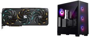 GPU Computer Case Combo -  GIGABYTE GV-N5080GAMING OC-16GD Bundle with  Phanteks PH-XT523P1_DBK01