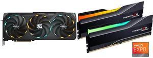 GPU Memory Combo -  GIGABYTE GV-N5080GAMING OC-16GD Bundle with  G.SKILL F5-6000J3040G32GX2-TZ5NR